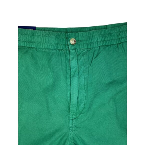 Polo Ralph Lauren Large Classic Fit 5" Prepster Elastic Waist Chino Shorts Green - Picture 4 of 9